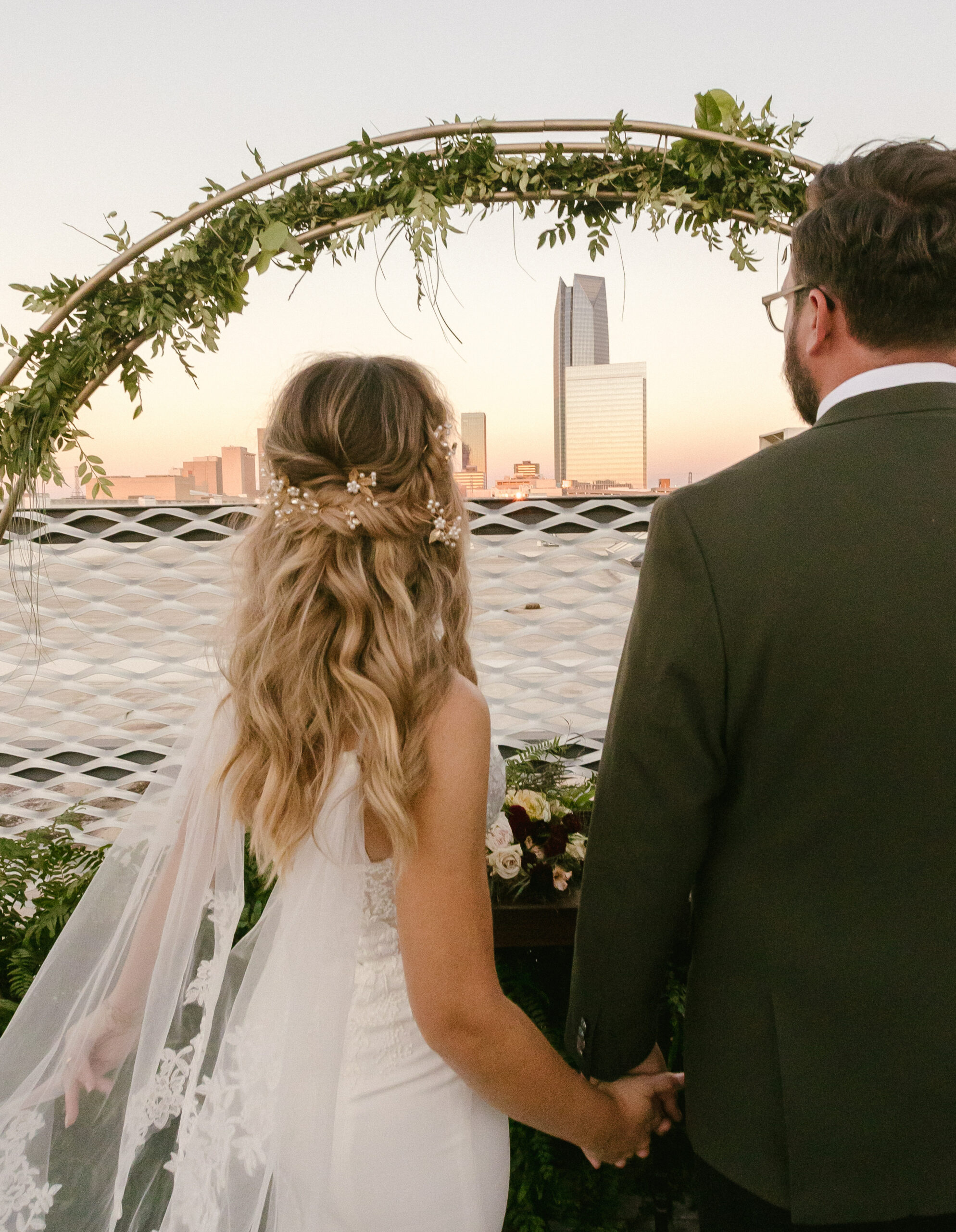 Couple getting married at Fordson Hotel