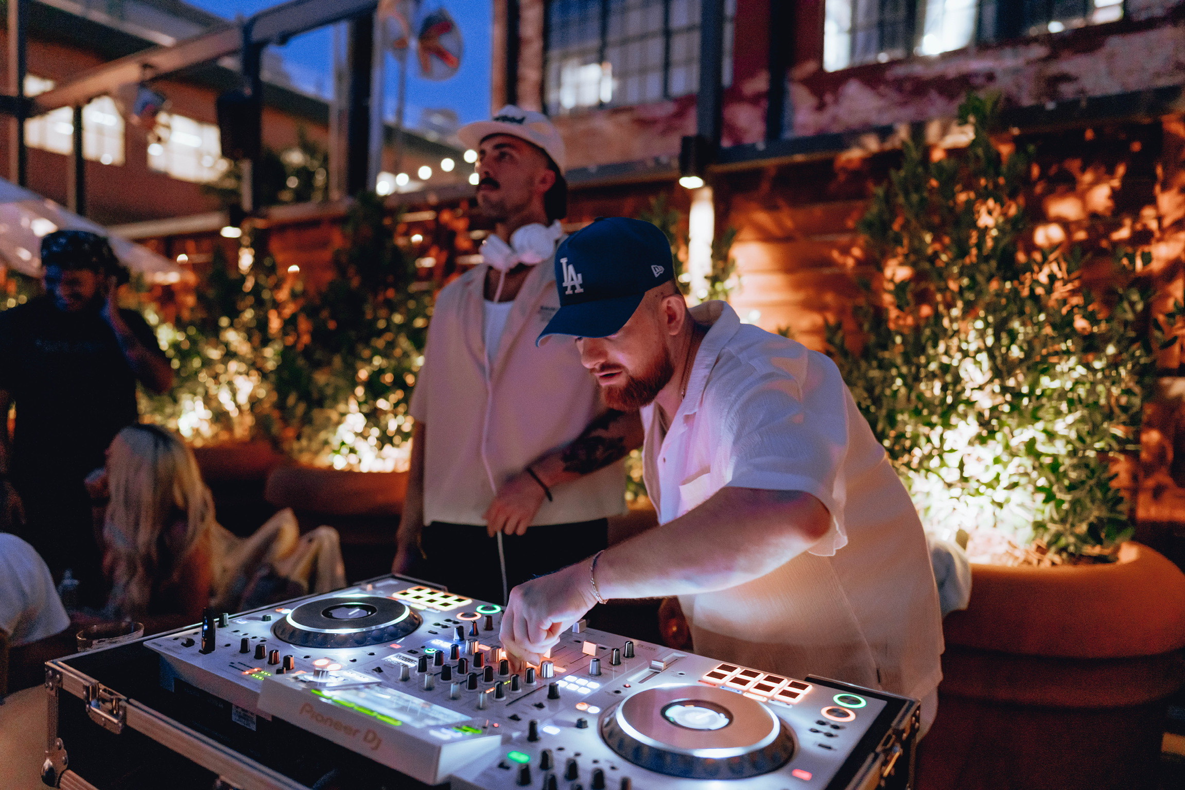 Dj at Fordson Hotel playing music